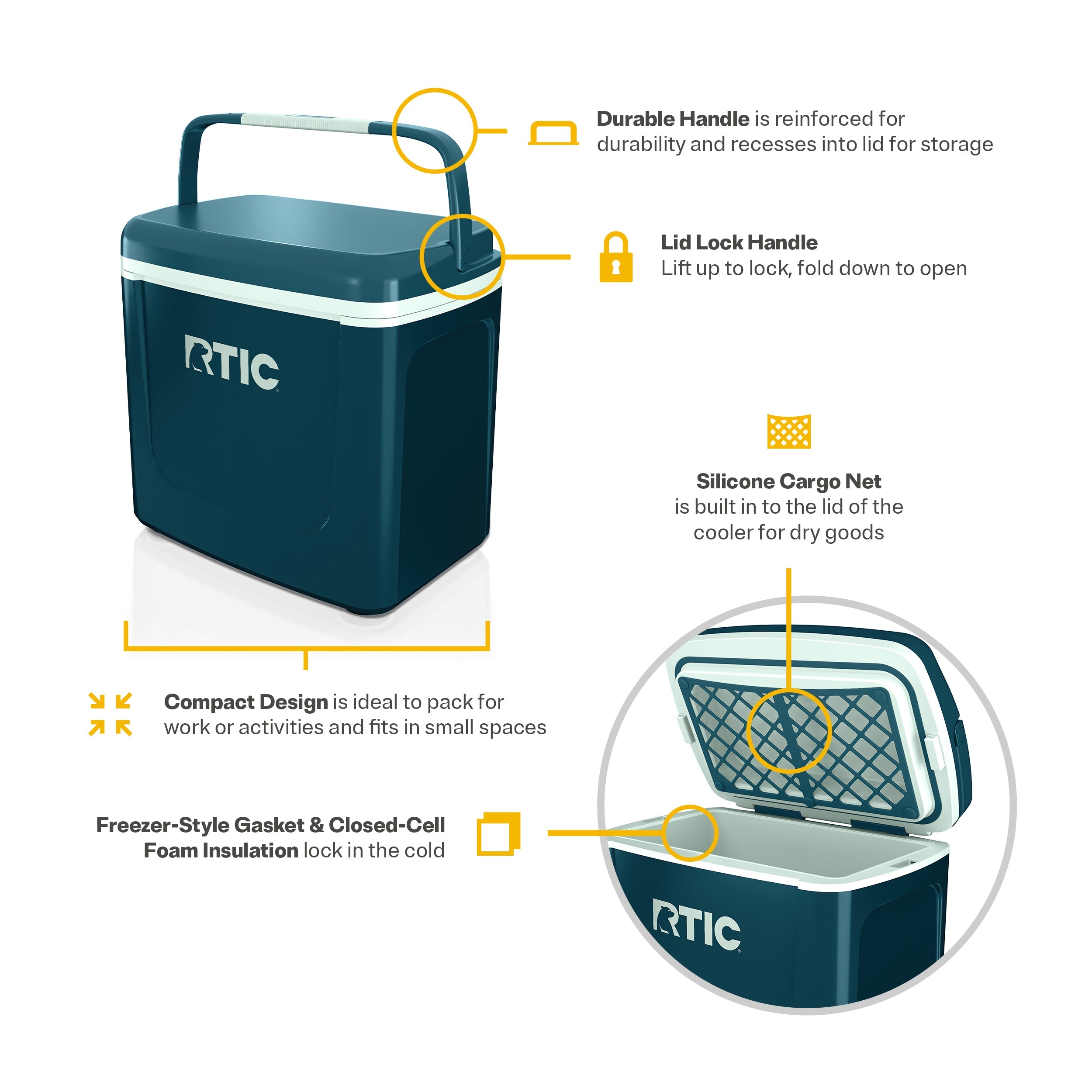 8 QT Road Trip Personal Cooler