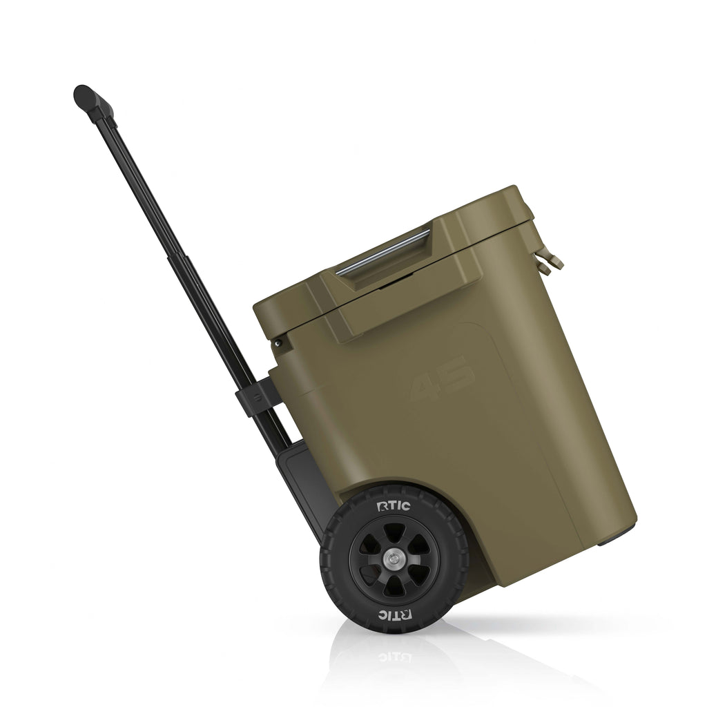 45 QT Ultra-Tough Wheeled Cooler